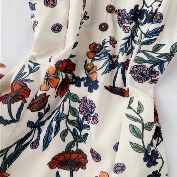 Summer dress - floral print - Picture 8 of 10